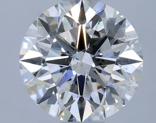 0.71 carat F-SI1 Excellent cut Natūralus Round Deimantas (1)