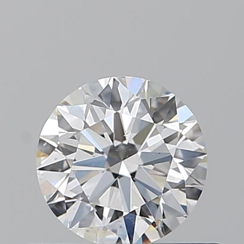 0.51 carat E-SI1 Excellent cut Natūralus Round Deimantas (1)