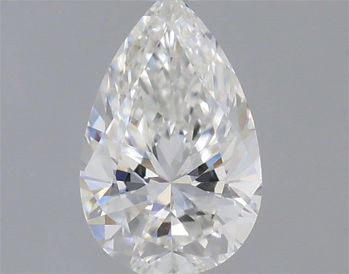 0.3 carat F-VS1 Natūralus Pear Deimantas (1)