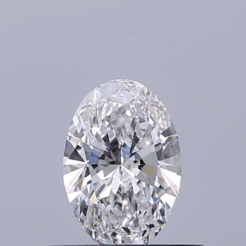 0.4 carat D-VVS2 Natūralus Oval Deimantas (1)