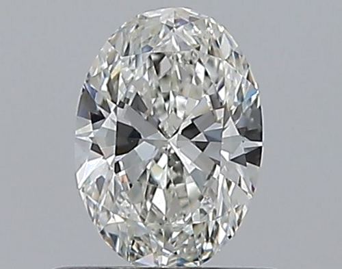 0.46 carat H-VS2 Natūralus Oval Deimantas (1)