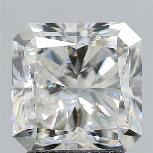 2.51 carat F-SI1 Natūralus Radiant Deimantas (1)