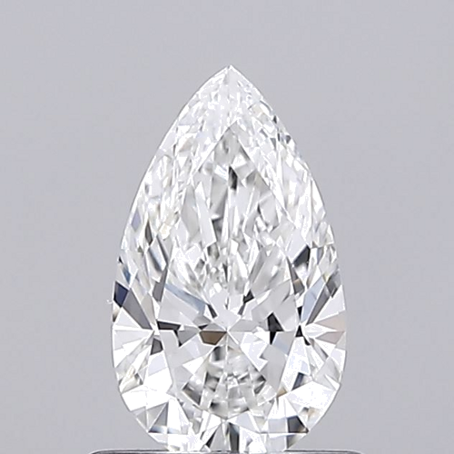 0.69 carat F-SI1 Natūralus Pear Deimantas (1)