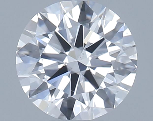 0.37 carat D-SI1 Excellent cut Natūralus Round Deimantas (1)