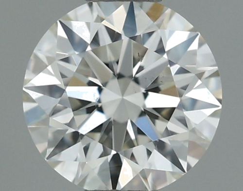 0.51 carat J-SI1 Excellent cut Natūralus Round Deimantas (1)