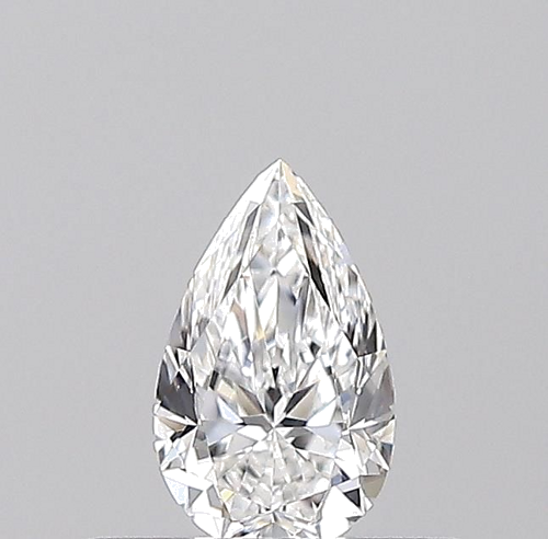 0.3 carat E-VS1 Natūralus Pear Deimantas (1)