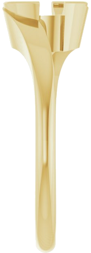 Sužadėtuvių Žiedas „Half-Bezel Solitaire“ 14k yellow gold Round 6.5mm (4)