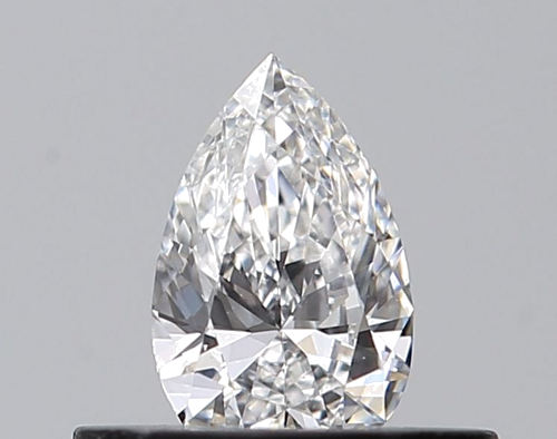 0.3 carat D-VS1 Natūralus Pear Deimantas (1)