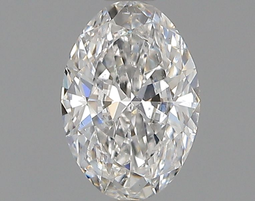0.5 carat F-SI2 Natūralus Oval Deimantas (1)