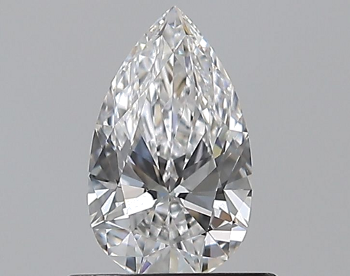 0.59 carat D-VS1 Natūralus Pear Deimantas (1)