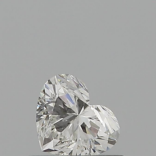 0.51 carat F-VVS2 Natūralus Heart Deimantas (1)