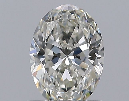 0.77 carat I-SI1 Natūralus Oval Deimantas (1)