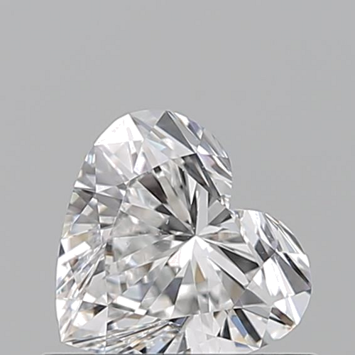 0.5 carat E-SI1 Natūralus Heart Deimantas (1)