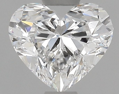 0.82 carat D-VS1 Natūralus Heart Deimantas (1)