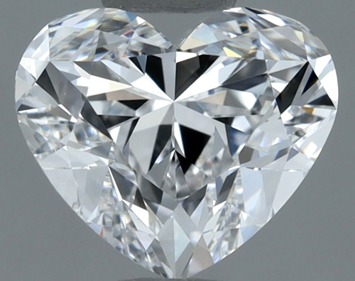 1.21 carat D-VVS2 Natūralus Heart Deimantas (1)