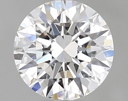 0.56 carat F-VVS1 Excellent cut Natūralus Round Deimantas (1)