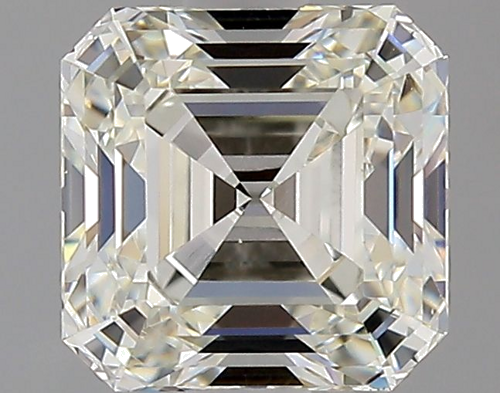 1.05 carat J-VVS2 Natūralus Asscher Deimantas (1)