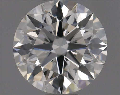 0.63 carat H-VVS1 Excellent cut Natūralus Round Deimantas (1)