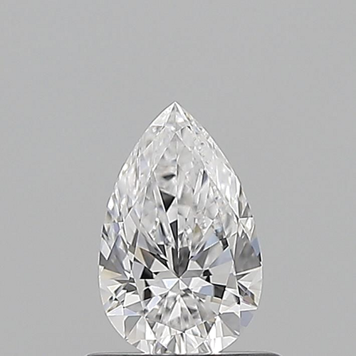 0.6 carat D-VS1 Natūralus Pear Deimantas (1)