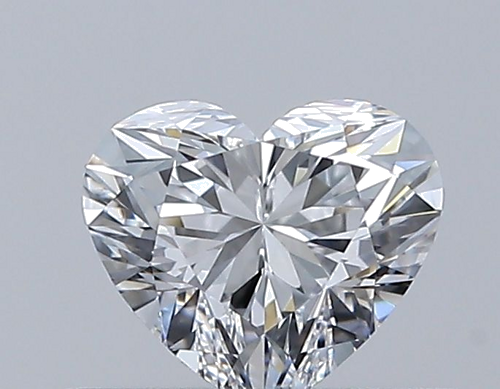 0.37 carat D-VVS2 Natūralus Heart Deimantas (1)