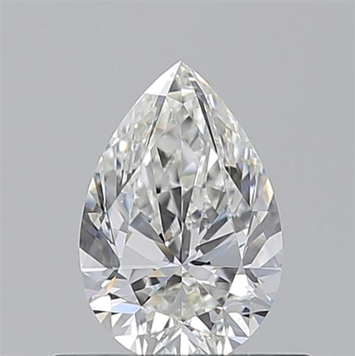 0.54 carat H-VVS1 Natūralus Pear Deimantas (1)