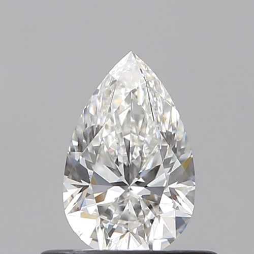 0.5 carat F-VS1 Natūralus Pear Deimantas (1)