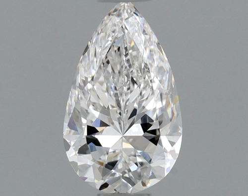 0.5 carat D-VVS1 Natūralus Pear Deimantas (1)