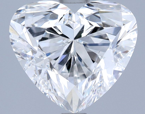 1.87 carat E-SI2 Natūralus Heart Deimantas (1)