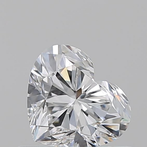 0.56 carat E-VS1 Natūralus Heart Deimantas (1)