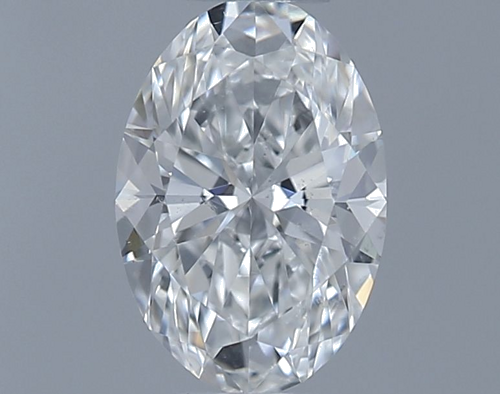 0.38 carat F-SI1 Natūralus Oval Deimantas (1)