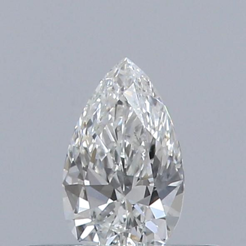 0.25 carat F-VS1 Natūralus Pear Deimantas (1)