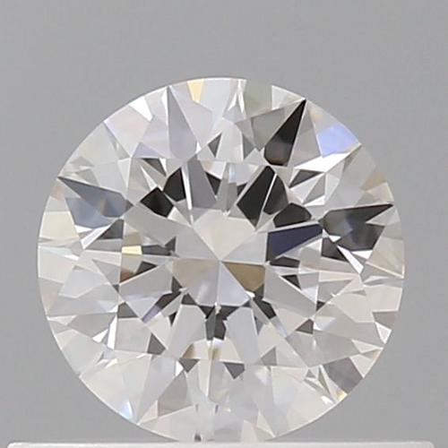 0.51 carat F-VVS1 Excellent cut Natūralus Round Deimantas (1)