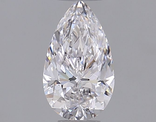 0.37 carat E-VVS2 Natūralus Pear Deimantas (1)