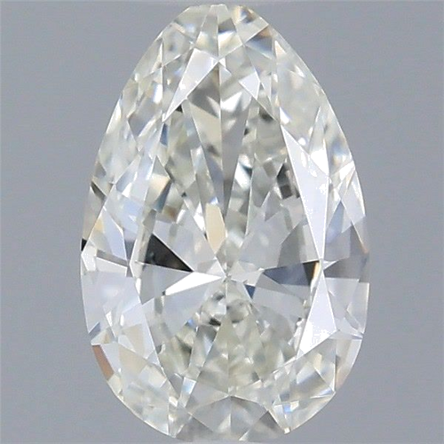 0.3 carat I-VS2 Natūralus Pear Deimantas (1)
