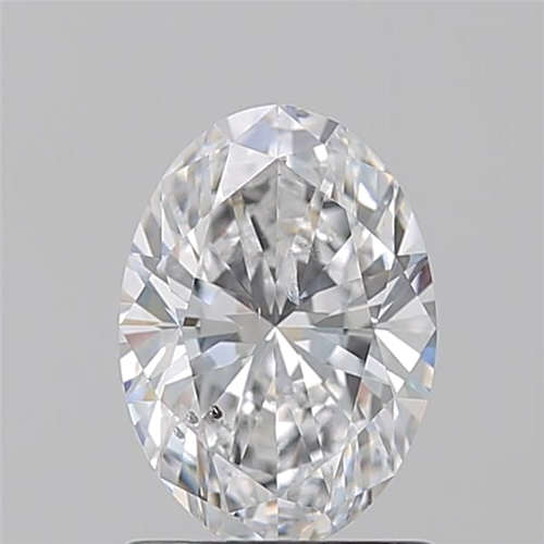 1.2 carat D-SI2 Natūralus Oval Deimantas (1)