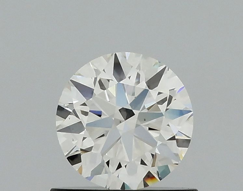 0.64 carat I-VS1 Excellent cut Natūralus Round Deimantas (1)