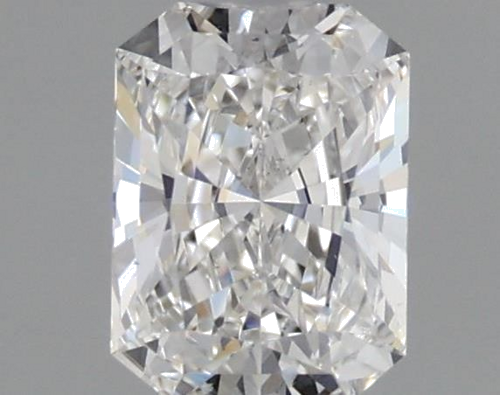 0.52 carat E-VS2 Natūralus Radiant Deimantas (1)