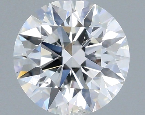 0.5 carat F-SI2 Excellent cut Natūralus Round Deimantas (1)