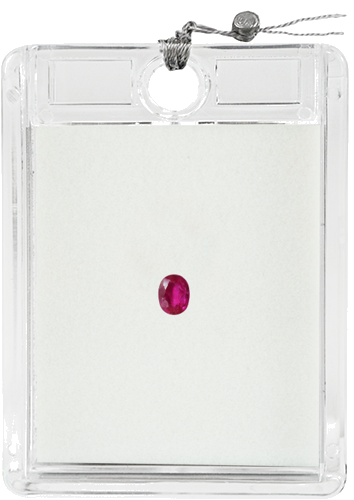 Рубин 0,26 ct. F.H (1)