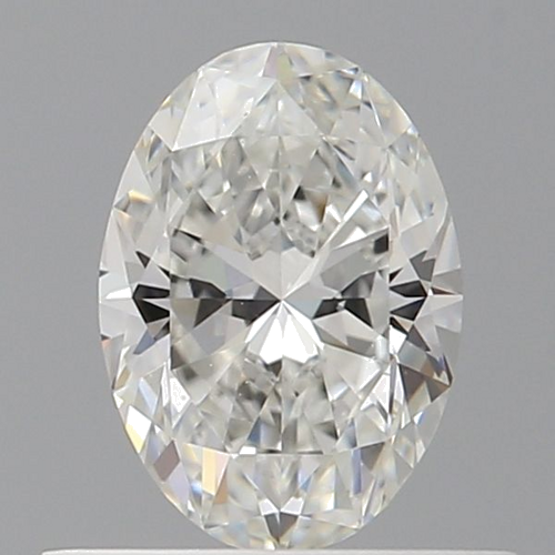 0.53 carat G-VVS2 Natūralus Oval Deimantas (1)