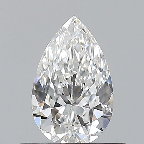 0.53 carat E-VVS2 Natūralus Pear Deimantas (1)
