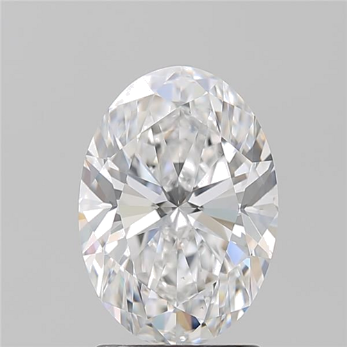2.03 carat D-VS2 Natūralus Oval Deimantas (1)