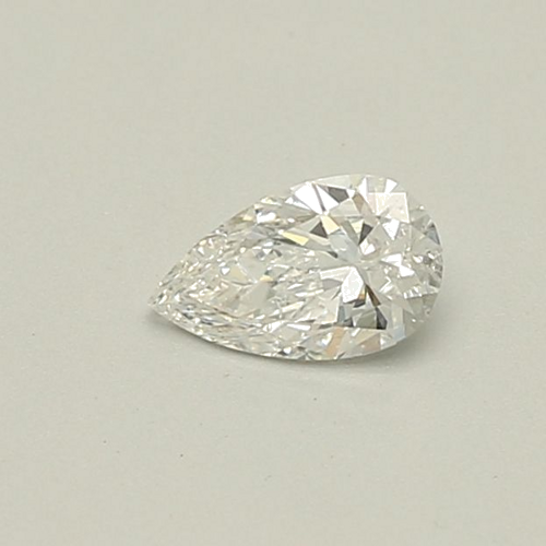 0.3 carat E-SI2 Natūralus Pear Deimantas (1)