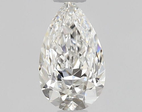 0.5 carat F-SI1 Natūralus Pear Deimantas (1)