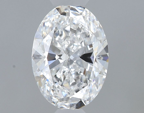 0.4 carat D-VS2 Natūralus Oval Deimantas (1)