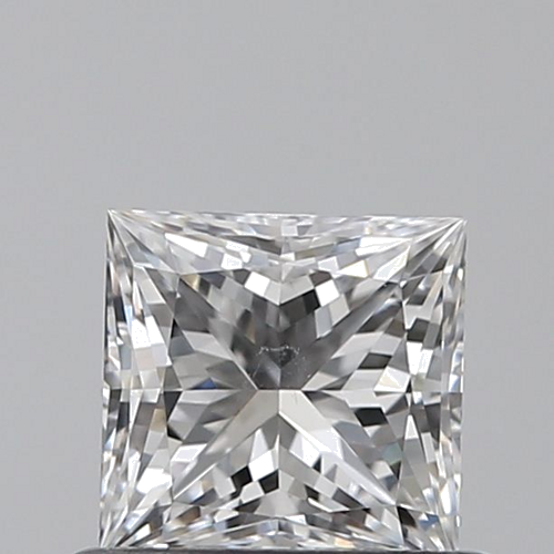 0.61 carat E-SI1 Natūralus Princess Deimantas (1)