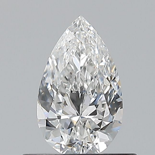 0.5 carat E-VVS1 Natūralus Pear Deimantas (1)