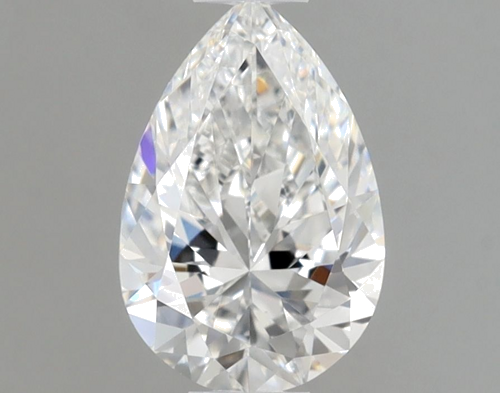 0.52 carat E-IF Natūralus Pear Deimantas (1)