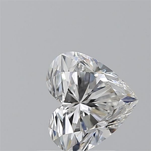 1.0 carat F-VVS1 Natūralus Heart Deimantas (1)