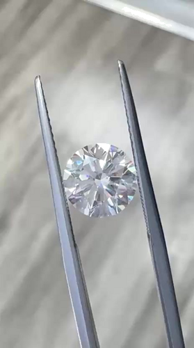 2.01 carat I-SI2 Excellent cut Natūralus Round Deimantas (1)
